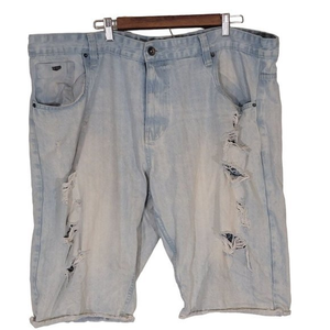 Southpole‎ Men's Denim Distressed LongJean Shorts - Size - 44